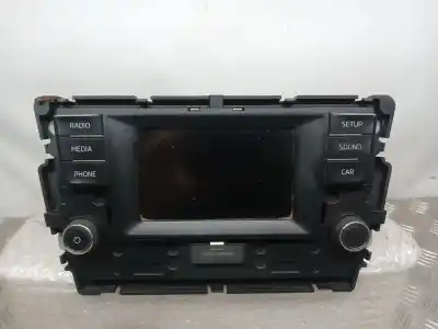 Peça sobressalente para automóvel em segunda mão sistema de áudio / rádio cd por skoda rapid ambition referências oem iam 5ja035871a