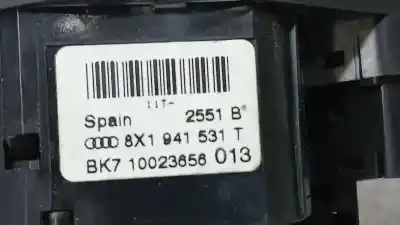 Автозапчастина б/у управління світлом для audi a1 (8x) attraction посилання на oem iam 8x1941531t 10023656  Автозапчастина б/у управління світлом для audi a1 (8x) attraction посилання на oem iam 8x1941531t 10023656