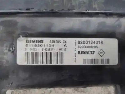 Автозапчасти б/у блок управления двигателем за renault scenic (ja..) 1.4 16v authentique ссылки oem iam 8200124318  s118301104