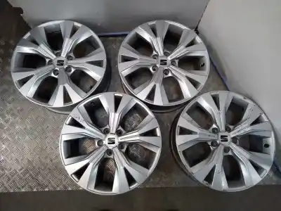 Pezzo di ricambio per auto di seconda mano set di cerchione in lega per seat ateca (kh7) xperience riferimenti oem iam 7x18 5 torn et45
