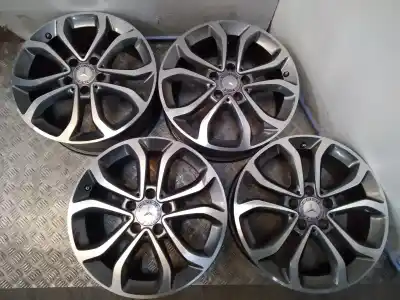 Автозапчасти б/у комплект колес за mercedes-benz clase c (w205) lim. c 220 cdi bluetec (205.004) ссылки oem iam 7x17 5 torn et48.5