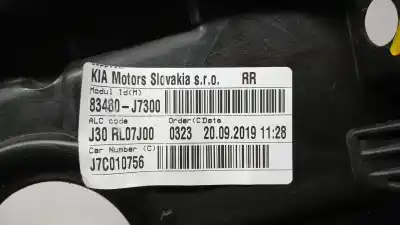Автозапчасти б/у задний правый стеклорегулятор за kia xceed drive ссылки oem iam 83480j7300  