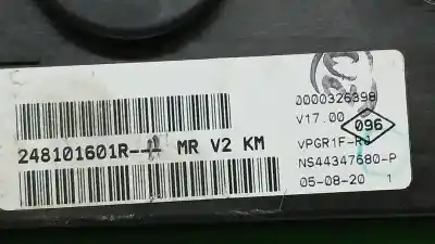 Peça sobressalente para automóvel em segunda mão quadrante por dacia sandero stepway referências oem iam 248101601r ns44347680p 