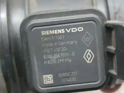 Second-hand car spare part flowmeter for nissan note (e11e) acenta oem iam references 8200358901  5wk97007