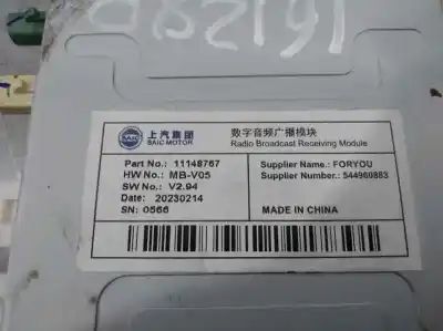 Second-hand car spare part electronic module for mg zs 1.0 t-gdi oem iam references 11148767  