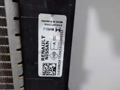 Second-hand car spare part water radiator for renault arkana zen oem iam references 21410f230b  