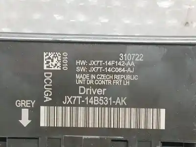 Pezzo di ricambio per auto di seconda mano modulo elettronico per ford focus lim. st-line riferimenti oem iam jx7t14f142aa jx7t14b531ak 