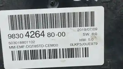 Автозапчасти б/у gps-навигационная система за citroen c5 aircross (a_) 1.5 bluehdi 130 (acyhzj, acyhzr) ссылки oem iam 9830426480 503018801102 