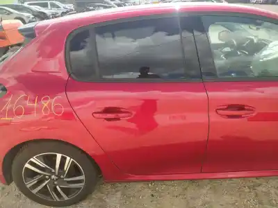 Автозапчасти б/у дверь задняя правая за peugeot 208 ii (ub_, up_, uw_, uj_) 1.2 puretech 100 ссылки oem iam 9827578080  