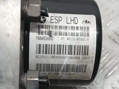 Peça sobressalente para automóvel em segunda mão abs por dodge avenger 2.0 crd referências oem iam 68005342ad 0225521205822 