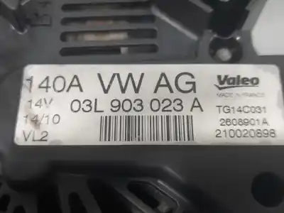 Автозапчасти б/у генератор за audi a3 (8p) attration ссылки oem iam 03l903023a  tg14c031