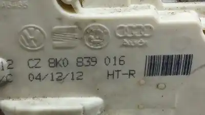 Автозапчасти б/у замок задней правой двери за audi q3 (8ub, 8ug) 2.0 tdi quattro ссылки oem iam 8k0839016  