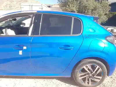 Автозапчастина б/у двері задні ліві для peugeot 208 ii (ub_, up_, uw_, uj_) 1.2 puretech 100 посилання на oem iam 9827577980