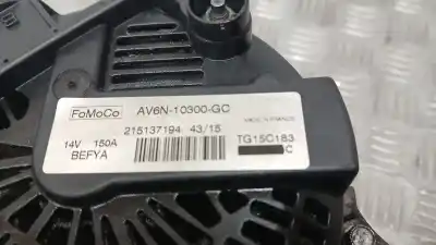 Автозапчастина б/у генератор для ford transit connect monospace 1.6 tdci посилання на oem iam av6n10300gc 215137194 