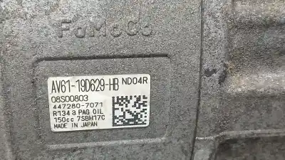 Автозапчастина б/у компресор кондиционера для ford transit connect monospace 1.6 tdci посилання на oem iam f1f119d629hcav6119d629hb 4472807071 