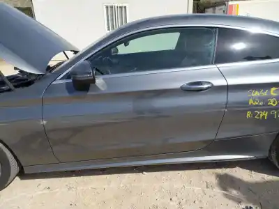 Автозапчастина б/у передні ліві двері для mercedes-benz clase c coupé (c205) c 200 (205.342) посилання на oem iam a2057209726