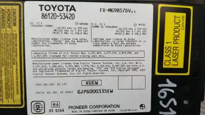 Second-hand car spare part audio system / radio cd for lexus is ii (_e2_) 250 (gse20) oem iam references 8642053420  