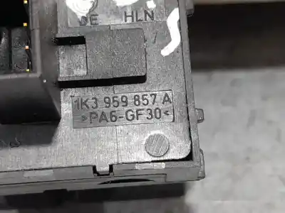 Peça sobressalente para automóvel em segunda mão botão / interruptor elevador vidro dianteiro esquerdo por seat leon (1p1) 1.2 tsi referências oem iam 1k3959857c