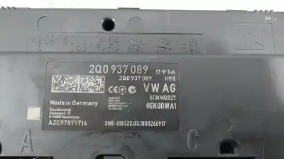 Second-hand car spare part electronic module for volkswagen polo advance oem iam references 2q0937089  a2c97879714 / a2c9150720004
