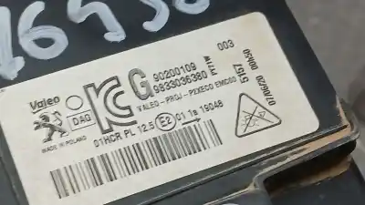 Автозапчастина б/у ліва фара для peugeot 208 ii (ub_, up_, uw_, uj_) 1.2 puretech 100 посилання на oem iam 9833036380 90200109 