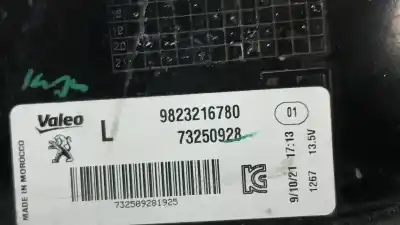 Автозапчасти б/у левый задний фонарь за peugeot 208 ii (ub_, up_, uw_, uj_) 1.5 bluehdi 100 ссылки oem iam 9823216780 73250928 