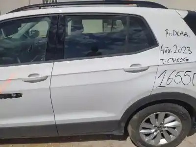 Автозапчасти б/у задняя левая дверь за volkswagen t-cross (c11) 1.0 tsi ссылки oem iam 2gm833051p