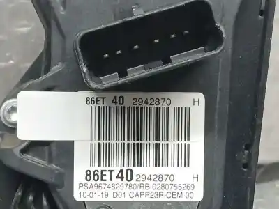 Peça sobressalente para automóvel em segunda mão potenciômetro por opel combo life innovation referências oem iam 9674829780 0280755269 