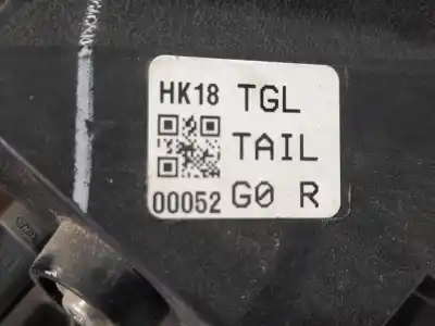 Peça sobressalente para automóvel em segunda mão farolim traseiro direito por honda civic x fastback (fc_, fk_) 1.0 vtec referências oem iam 33500tglg02