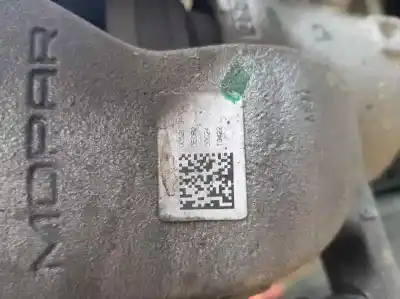 Peça sobressalente para automóvel em segunda mão pinça de travão dianteira direita por fiat 500 e icon referências oem iam 77368935  