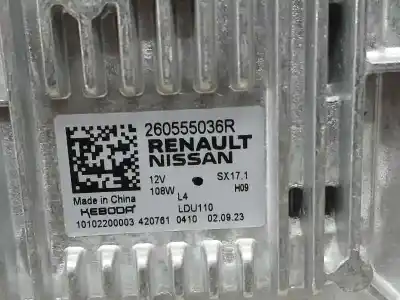 Second-hand car spare part light control unit for renault austral techno oem iam references 260555036r  10102200003