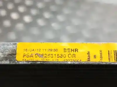 Second-hand car spare part air conditioning condenser / radiator for citroen c4 picasso millenium oem iam references 9682531580 s2275001 