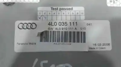 Автозапчастина б/у аудіо система / радіо cd для audi q7 (4l) 4.2 v8 32v fsi посилання на oem iam 4l0035111  4l0910111