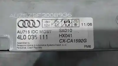 Автозапчастина б/у аудіо система / радіо cd для audi q7 (4l) 4.2 v8 32v fsi посилання на oem iam 4l0035111  4l0910111