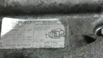 Second-hand car spare part air conditioning compressor for ford ka (ccu) titanium oem iam references 517469310 4a7975600 denso scsc06