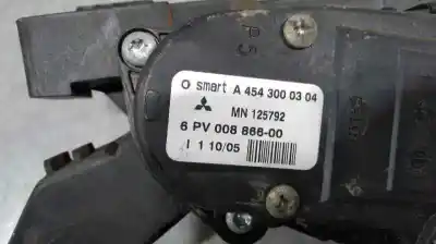 Автозапчасти б/у педальный потенциометр за smart forfour básico (55kw) ссылки oem iam a4543000304  