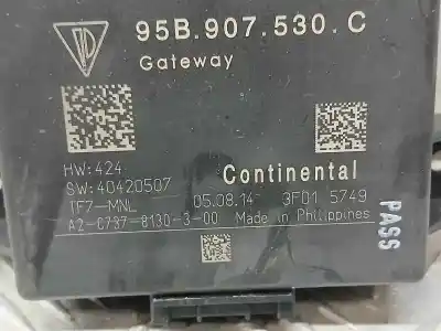 Second-hand car spare part electronic module for porsche macan (typ ) s diesel oem iam references 95b907530c  a2c7378130300