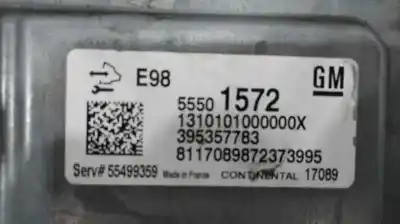 Автозапчасти б/у блок управления двигателем за opel mokka selective ссылки oem iam 55501572  
