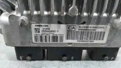 Second-hand car spare part ecu engine control for citroen c2 sx oem iam references hw9653451880  5ws40285c