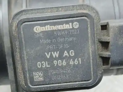 Автозапчастина б/у витратомір повітря для audi a3 (8p1) 1.6 tdi посилання на oem iam 03l906461 5wk97023 