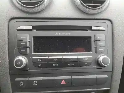 Автозапчастина б/у аудіо система / радіо cd для audi a3 (8p) attration посилання на oem iam 8p0057186sx