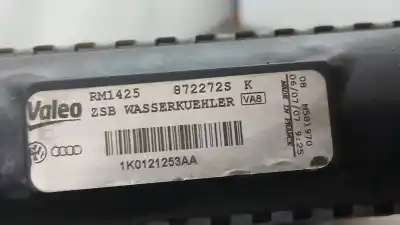 Автозапчастина б/у водяний радіатор для audi a3 (8p1) 1.9 tdi посилання на oem iam 1k0121253aa rm1425 