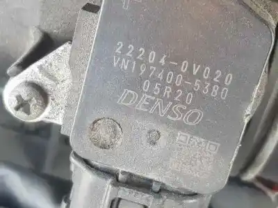 Автозапчасти б/у РАСХОДОМЕР ВОЗДУХА за TOYOTA YARIS  ссылки OEM IAM 222040V020  1974005380