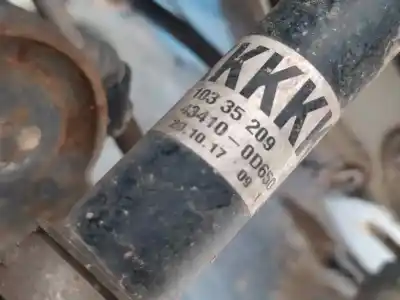 Peça sobressalente para automóvel em segunda mão transmissão dianteira direita por toyota yaris active referências oem iam 434100d650