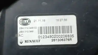 Автозапчастина б/у правий передній пілот для renault megane iv fastback (b9a/m/n_) 1.5 dci 110 (b9a3) посилання на oem iam 261306376r 2ba01234902 