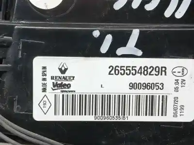 Автозапчасти б/у левый задний фонарь за renault megane iv fastback (b9a/m/n_) 1.5 dci 110 (b9a3) ссылки oem iam 265554829r 90096053 