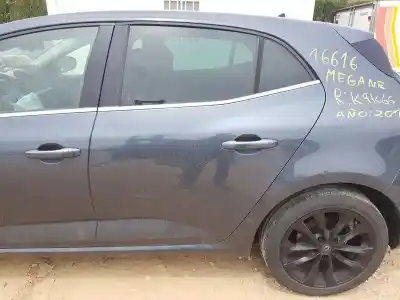Автозапчасти б/у задняя левая дверь за renault megane iv fastback (b9a/m/n_) 1.5 dci 110 (b9a3) ссылки oem iam 821015121r