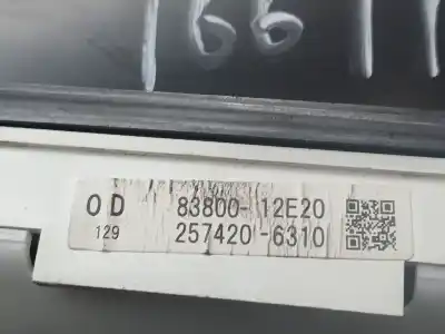 Peça sobressalente para automóvel em segunda mão quadrante por toyota corolla (_e12_) 1.4 d (nde120_) referências oem iam 8380012e20 2574206310 