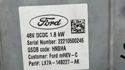 Peça sobressalente para automóvel em segunda mão módulo eletrônico por ford focus lim. st-line referências oem iam lx7a14b227ak 22210500246 