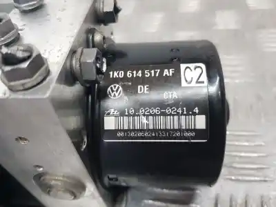 Peça sobressalente para automóvel em segunda mão abs por audi a3 (8p1) 1.9 tdi referências oem iam 1k0614517af 10020602414 