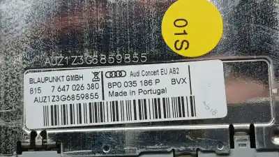 Peça sobressalente para automóvel em segunda mão sistema de áudio / rádio cd por audi a3 (8p1) 1.9 tdi referências oem iam 8p0035186p 7647026380 